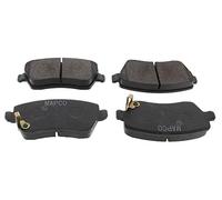 MAPCO Juego de pastillas de freno Delantero con avisador acústico de desgaste 6835 Juego de pastillas de freno