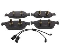 MAPCO Juego de pastillas de freno Delantero para AUDI A6 C7 Avant (4G5, 4GD)