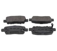 MAPCO Juego de pastillas de freno Trasero con avisador acústico de desgaste 6754 Juego de pastillas de freno Compatible con NISSAN Qashqai/Qashqai +2 I J10, NJ10, SUZUKI