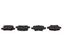 MAPCO Juego de pastillas de freno Trasero no preparado para indicador de desgaste 6744 Juego de pastillas de freno Compatible con MERCEDES-BENZ Clase A W169 Clase B W245 Clase A W168 VANEO 414