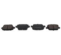 MAPCO Juego de 4 pastillas de freno para FORD: S-Max, Galaxy, Mondeo, Focus, Kuga & VOLVO: XC 70, V70, S80 & LAND ROVER: Freelander (Ref: 6854)