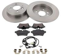 MAPCO 47144 Kit de discos de freno y pastillas