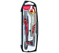 Maped 196310 System Innovation - Compás con bloqueo (caja con 3 piezas, 10 unidades), colores variados