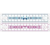 Maped 245301 STUDY FANCY - Regla resistente a los golpes, 15 cm, varios colores