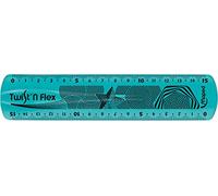 Maped Regla Twist'n Flex 279110, irrompible y flexible, 15 cm, colores surtidos