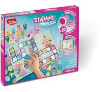 Maped 52 Sellos de Princesa para Niños, Set de Sellos Pretintados con Temática de Princesas, Actividad Creativa y Educativa, Ideal para Manualidades y Juegos Infantiles