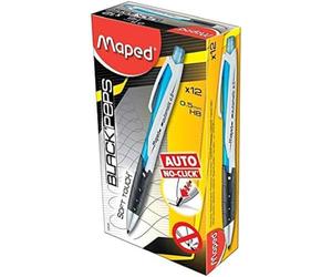 Maped 850021 Black'Peps - Lápices de grafito HB GRADE B