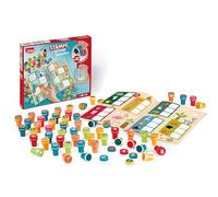 Maped Almohadillas de Sellos Infantiles Multicolor para Niños 52 Sellos Pretintados de Alfabeto y Animales Actividad Lúdica y Educativa con Cuaderno Didáctico Ideal para Aprender Jugando