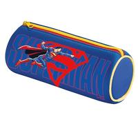 Maped CARTUCHERA Escolar Superman, Estuche Escolar con Diseño de Superman, Amplio Espacio para Lápices y Bolígrafos, Ideal para Colegio, Universidad y Oficina, Resistente y Duradero