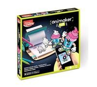 Maped Creativ - Animaker Flip Pop - Creative Cartoons -Conjunto completo con cuaderno y flipbook de ayuda para el aprendizaje + Lápices y accesorios para la app Animaker - a partir de 7 años