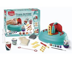 Maped Creativ - Estuche Terra Cerámica Principiante y Confirmado - Kit Ocio Creativo y Obras Manual Niño 41200 - a Partir de 8 años - Multicolor