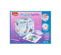 Maped Creativ - Kit de Arte con Diamantes: Caja Secreta para Decorar, Manualidad Infantil con Brillantes para Niños +5 Años, Actividad Creativa de Concentración y Decoración Personalizada