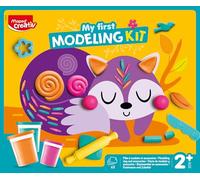 Maped Creativ My First Modeling Kit - Set de Pasta de Modelar Sensorial para Niños +2 Años, Incluye Herramientas, Tarjetas de Actividades y Estuche de Almacenamiento, Fomenta la Motricidad