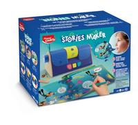 Maped CREATIV - Stories Maker - Creador de historias, dibujar, inventar y grabar historias - Con deformador de voz y más de 200 pegatinas - Actividad creativa, a partir de 6 años