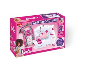 Maped Creativ Taller de Costura Barbie, Set de Manualidades Infantiles para Niños, Incluye Máquina de Coser y Materiales para 4 Proyectos de Moda, A Partir de 8 Años
