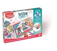 Maped Creativ Textur'Art Fashion - Bandeja de Dibujo para niños a Partir de 5 años, Multicolor