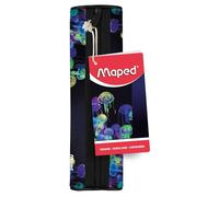 Maped Deepsea Paradise - Estuche de poliéster, Gran Resistencia, Cremallera metálica, Estuche de 21 cm