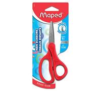 Maped Essential Tijeras para niños, 12,7 cm, Punta Puntiaguda, diestros y Zurdos, Colores Surtidos (480210)