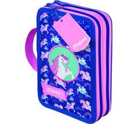 Maped estuche de unicornio mágico de 2 pisos - plumier completo con 3