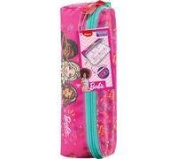 Maped Estuche Escolar Adolescente - Estuche Reversible - Diseño Barbie - 1 Compartimento - Duradero y Espacioso