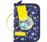 Maped - Estuche Escolar con Estampado Integral AOP, Portatodo con Asa Lateral de Fácil Transporte, Cremallera de Alta Resistencia y Tejido Duradero, Estuche Infantil para la Vuelta al Cole