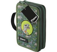 Maped Estuche Escolar con Estampado Integral AOP - Portatodo Rectangular de Alta Resistencia, Cremallera Reforzada y Tejido Duradero, Estuche Infantil de Diseño Original para la Vuelta al Cole