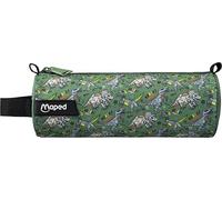 Maped Estuche Escolar Dino-Robot Futurista - Portatodo de 22,5 cm, Diseño de Dinosaurios Robots en Tejido Ultra Resistente, Estuche Portalápices para Colegio y Accesorios, Gran Capacidad