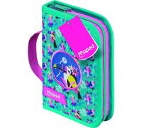Maped Estuche Escolar Toucan - Portatodo con Estampado Tropical de Tucanes, Asa Práctica de Transporte y Cremallera de Alta Resistencia, Estuche Infantil de Larga Duración para la Vuelta al Cole