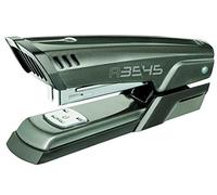 Maped - Grapadora de Oficina - Advanced Metal Half Strip - Función de Punteado y Claveteado - Grapas 24/6 y 26/6 - Profundidad de Grapado de 52 mm - Acabado Metálico Oscuro