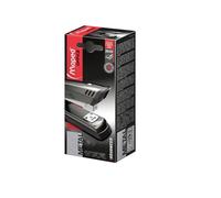 Maped Grapadora Advanced Metal Half Strip – Punteado/claveteado, 24/6 y 26/6, 52 mm, metálico oscuro