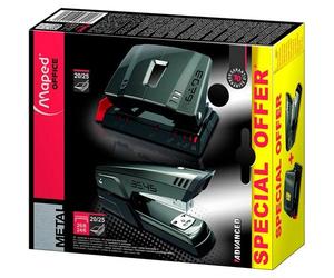 Maped - grapadora de oficina - advanced metal kit de grapado - acabado