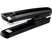 Maped - Grapadora de Oficina - Essentials Metal Full Strip - Color Negro - Grapadora Manual - Función de Claveteado - Compatible con Grapas 24/6 y 26/6 - Profundidad de Grapado de 84 mm