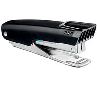 Maped - Grapadora de Oficina - Essentials Metal Pocket nº 10 - Color Negro - Modelo Compacto - Grapadora Manual - Quita Grapas Integrado - Profundidad de Grapado de 40 mm