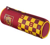 Maped Harry Potter Teens - Estuche escolar con formato tubo - Tejido de neopreno antidesgarros - Cremallera de metal sólido - Licencia oficial Harry Potter, Marrón (934802)