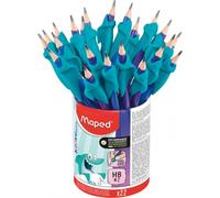 Maped kidy lern bote de 22 lapices de grafito 2hb con guia de lapiz pa