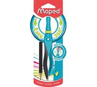 Maped Kid'Z 360° Agility - Compás escolar para niños a partir de 6 años - Aprendizaje para principiantes con anillo adaptador - Azul