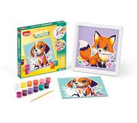 MAPED Kit De Pintura Por Números Para Niños, Set Creativo Con Lienzos, Pinturas Y Pincel, Actividad Artística Educativa Para Desarrollar Habilidades, Ideal Para Manualidades Infantiles