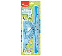 Maped Kit de rastreo de la geometría irrompible, modelo aleatorio, azul o verde