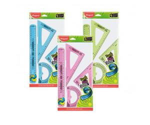 Maped Kit de reglas flexibles - Surtido de colores