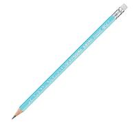 Maped – Lápices de grafito Black Peps Pastel – 3 lapiceros madera con goma, 3 colores