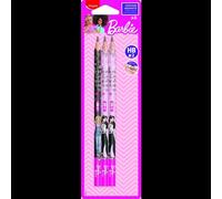 MAPED: Lápiz triangular de grafito con diseño de Barbie - HB, 6 uds.