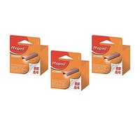 MAPED - Lote de 3 cajas de 5000 grapas BB 8/4 de cobre