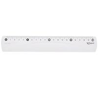 Maped M146112 - Regla 20 cm Essentials 146 con funda protectora, 1 unidad
