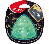 Maped M258600 - Esponja para pizarra de tiza, diseño rana, verde