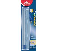 Maped - Material de Oficina - Compact Cut A4 - Guillotina de Papel para Cortes Rectos - Base Antideslizante - 2 Hojas de Corte - Incluye Regleta en cm y Pulgadas