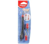 Maped - Material de Oficina - Escalpelo - Herramienta de Corte - Cuchilla Integrada - Diseño con Posición de Seguridad - Incluye 3 Recambios de Cuchilla