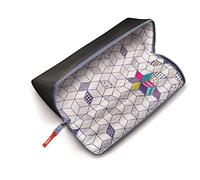 Maped - Material Escolar - Estuche Open XXL Negro - Diseño Triangular - Cierre con Cremallera - Dimensiones de 230 x 90 x 75 mm - Portatodo Reversible - Ideal para la Mochila