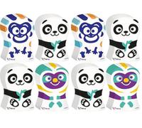 Maped - Material Escolar - Goma de Borrar Ergo Fun - Pack con 2 Unidades - Diseño Lúdico con Formas de Pingüino y Perezoso - Agarre Ergonómico - Precisión de Borrado (Paquete de 2)