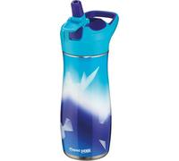 Maped Picnik Arctic - Botella Infantil de Acero Inoxidable (580 ml), Cantimplora con Sistema de Pajita y Apertura Automática con Botón, 100% Hermética y Sin Fugas, Diseño de Escamas Arctic