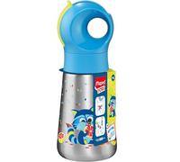 Maped Picnik, Botella De Agua Infantil Sin BPA, Diseño Divertido Con Pajita En Espiral, Tapa Antiderrames Y Fácil De Transportar, Water Bottle Para Niños, Ideal Para Escuela Y Deporte